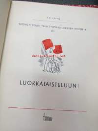 Suomen poliittisen työväenliikkeen historia I-III