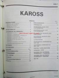 Mitsubishi  Galant Hatchback - Verkstadshandbok 1987 --&gt; Katso kuvasta tarkemmin sisällysluettelo.