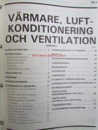 Mitsubishi  Galant Hatchback - Verkstadshandbok 1987 --&gt; Katso kuvasta tarkemmin sisällysluettelo.