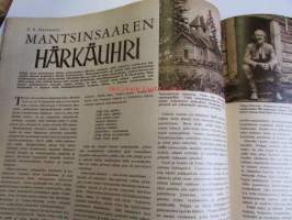 Suomen Kuvalehti 1951 nr 29, Valentin kertoo Etelä-Afrikasta osa 5 - Sininen juna ja Kapkaupunki, Mantsinsaaren härkäuhri, Helvi Hämäläinen: Puukkosurmat,