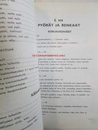 Volvo kuorma-autojen korjaamokäsikirja L 420 - L 430, Katso kuvista tarkempi sisällysluettelo