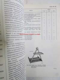 Volvo kuorma-autojen korjaamokäsikirja Osa 4 (46), Taka-akselistot 181, 1840, 1841, 86-88 sarja, Katso kuvista tarkempi sisällysluettelo