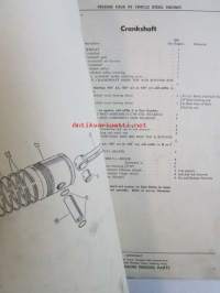 Perkins Diesel Engines Spare parts list to Four 99, Commencing engine number 7000251  -dieselmoottoreiden varaosaluettelo