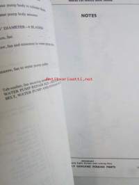 Perkins Diesel Engines Spare parts list to 6.354 Vehicle engine -dieselmoottoreiden varaosaluettelo