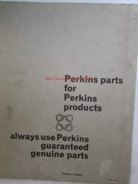 Perkins Diesel Engines Spare parts list to 6.354 Vehicle engine -dieselmoottoreiden varaosaluettelo