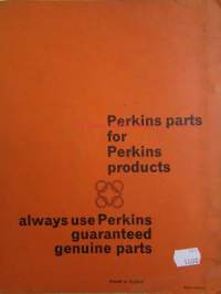 Perkins Diesel Engines Spare parts list to 4.236 Vehicle engine -dieselmoottoreiden varaosaluettelo