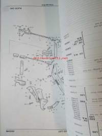 BMC Chassis commerial vehicle types FH K 100 - Chassis service parts list -varaosaluottelo