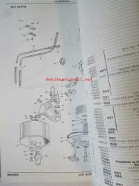 BMC Chassis commerial vehicle types FH K 100 - Chassis service parts list -varaosaluottelo
