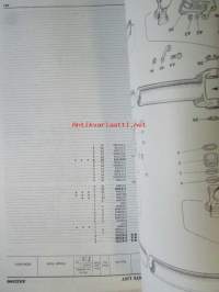 BMC Chassis commerial vehicle types FH K 100 - Chassis service parts list -varaosaluottelo