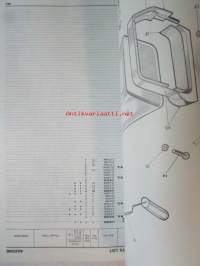 BMC Chassis commerial vehicle types FH K 100 - Chassis service parts list -varaosaluottelo