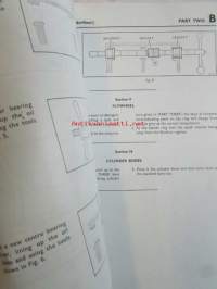 BMC 250 JU venicles workshop manual , Katso tarkemmin kuvista mallimerkinnät