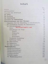 Taschenbuch der Zahnheilkunde für praktische Ärtze