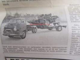 Koneviesti 1967 nr 24 -mm. Isäntäkoulutus ennakkohuolto ja leikkuupuimuri, Ennakohuoltoon tutustumassa, Agronomien maatilataloudellisilla neuvottelupäivillä