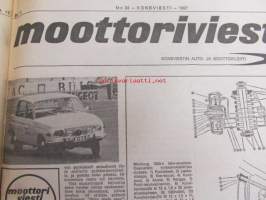 Koneviesti 1967 nr 24 -mm. Isäntäkoulutus ennakkohuolto ja leikkuupuimuri, Ennakohuoltoon tutustumassa, Agronomien maatilataloudellisilla neuvottelupäivillä