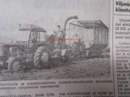 Koneviesti 1967 nr 18 -mm. Tilakohtainen koneellistaminen, Viljakuivaamisen paloturvallisuuteen liian vähän huomiota, Maatalousnäyttelyt - Show business
