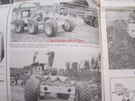 Koneviesti 1967 nr 18 -mm. Tilakohtainen koneellistaminen, Viljakuivaamisen paloturvallisuuteen liian vähän huomiota, Maatalousnäyttelyt - Show business