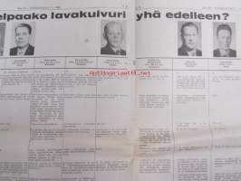 Koneviesti 1967 nr 16 -mm. Viljan siirtoa kuivatusilmalla, Perheviljelmien kotieläintalouden koneellistamisesta, Keskittymisilmiöitä kansainvälisessä