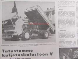 Koneviesti 1967 nr 16 -mm. Viljan siirtoa kuivatusilmalla, Perheviljelmien kotieläintalouden koneellistamisesta, Keskittymisilmiöitä kansainvälisessä