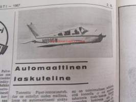 Koneviesti 1967 nr 16 -mm. Viljan siirtoa kuivatusilmalla, Perheviljelmien kotieläintalouden koneellistamisesta, Keskittymisilmiöitä kansainvälisessä