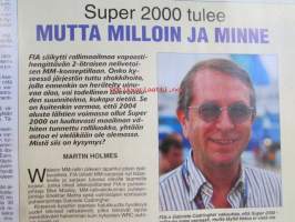 Vauhdin Maailma 2004 nr 12 -mm. Rallisäännöt 2004 Soutimista huopaamista ja ohjailua, Ralli-SM Hyvinkää Sarjanjohtajat jäivät hopealle, Yörallit Engelsmmien