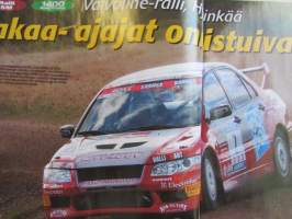 Vauhdin Maailma 2004 nr 12 -mm. Rallisäännöt 2004 Soutimista huopaamista ja ohjailua, Ralli-SM Hyvinkää Sarjanjohtajat jäivät hopealle, Yörallit Engelsmmien