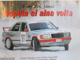 Vauhdin Maailma 2006 nr 3 -mm. Norja edolla MM-sarjaan. Ralli-SM Mikkeli. Ralli-SM nuoret ja Lady Cup Hyrylä. F-ryhmän Cup Jämsä. Rallisprint-SM Lapua. Historic