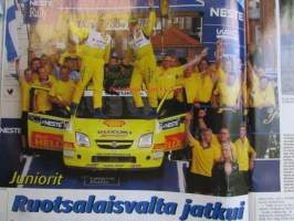 Vauhdin Maailma 2004 nr 9 -mm. Ralli-MM Neste Ralli, Numeroiden keromaa Neste Rallin rurka ja hyppytulokset, Vetomies 2004 Neste Ralli pisimmät sladit, Formula 1