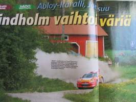 Vauhdin Maailma 2004 nr 7 -mm. Rallisäännöille taustoja, Tommi Mäkinen Racing, Ralli-MM Kreikka, Turkki &amp; Joensuu, Historic Ralli Trophy Kurikka, Rallin F-cup