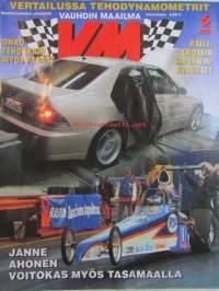 Vauhdin Maailma 2004 nr 6 -mm. SCR-SM Kouvola, KRC-SM Suonenjoki, RC-EM Portugali &amp; Ranska, Rata-SM Alastaro, Formula 1 Espanja, Monaco &amp; Saksa, Ralli-MM Kypros,