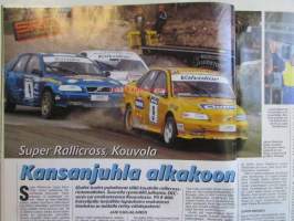 Vauhdin Maailma 2004 nr 6 -mm. SCR-SM Kouvola, KRC-SM Suonenjoki, RC-EM Portugali &amp; Ranska, Rata-SM Alastaro, Formula 1 Espanja, Monaco &amp; Saksa, Ralli-MM Kypros,