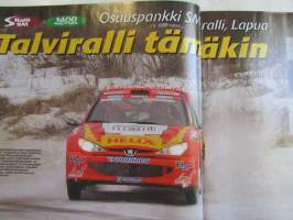 Vauhdin Maailma 2004 nr 3 -mm.  Ralli-SM Lapua &amp; Ruotsi, Ralli-SM Nuoret &amp; Lady-Cup Valkeala, Rallin F-CupAlavus, Historic Ralli Trophy Savolinna, Tapio Laukkanen,