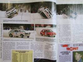 Vauhdin Maailma 2004 nr 3 -mm.  Ralli-SM Lapua &amp; Ruotsi, Ralli-SM Nuoret &amp; Lady-Cup Valkeala, Rallin F-CupAlavus, Historic Ralli Trophy Savolinna, Tapio Laukkanen,