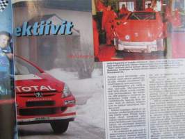 Vauhdin Maailma 2004 nr 3 -mm.  Ralli-SM Lapua &amp; Ruotsi, Ralli-SM Nuoret &amp; Lady-Cup Valkeala, Rallin F-CupAlavus, Historic Ralli Trophy Savolinna, Tapio Laukkanen,