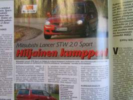 Vauhdin Maailma 2004 nr 3 -mm.  Ralli-SM Lapua &amp; Ruotsi, Ralli-SM Nuoret &amp; Lady-Cup Valkeala, Rallin F-CupAlavus, Historic Ralli Trophy Savolinna, Tapio Laukkanen,