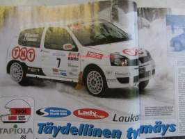 Vauhdin Maailma 2004 nr 2 -mm. Ralli-MM Monte Carlo, Ralli-SM Nuoret &amp; Lady Cup Laukaa, Ralli-SM Rovaniemi, EM Historic Ralli Rovaniemi, Historic Rally Trophy