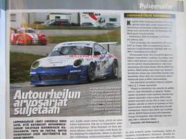 Vauhdin Maailma 2008 nr. 9 -mm. Makasiini. Kolumni Jume. Teema. Isojen poikien hiekkalaatikolla. Erakon elämää. F2 haastaa GP2:n. F1-aerodymaniikka.