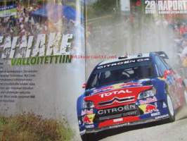 Vauhdin Maailma 2008 nr. 9 -mm. Makasiini. Kolumni Jume. Teema. Isojen poikien hiekkalaatikolla. Erakon elämää. F2 haastaa GP2:n. F1-aerodymaniikka.