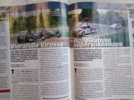 Vauhdin Maailma 2008 nr. 9 -mm. Makasiini. Kolumni Jume. Teema. Isojen poikien hiekkalaatikolla. Erakon elämää. F2 haastaa GP2:n. F1-aerodymaniikka.