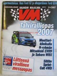 Vauhdin Maailma 2007 nr 1 -mm. Rallin mm-sarja 2007, kotimaisten rallisarjojen katsojaopas, Raali SM Nuoret &amp;lady Cup Riihimäki, Andreas Mikkelsen, Reino