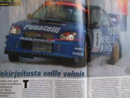 Vauhdin Maailma 2008 nr. 2 -mm. Kiiltokuvapojan todelliset kasvot. Hänestä tulee maailmanmestari. Kymmenen parasta Ferraria. Etusiipi uusiksi Paolo Filisetti.