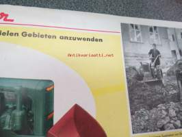 Holder Diesel-Einachs-Räumer traktori -myyntiesite