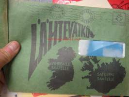 Lehtien tilausmainoksia, mainoskirjeitä sisältöineen 7 kpl erilaisia, 1970-luvulta