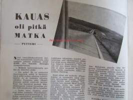 Moottori-urheilu 1960 nr. 7-8 -mm.  David Bickers varmisti EM-arvonsa Ruotsin GP:ssä, Maria Kaizer euroopanmestari, bSA 250 cc C15 -moottoripyörä, Husqvarna