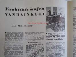 Moottori-urheilu 1960 nr. 7-8 -mm.  David Bickers varmisti EM-arvonsa Ruotsin GP:ssä, Maria Kaizer euroopanmestari, bSA 250 cc C15 -moottoripyörä, Husqvarna