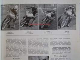 Moottori-urheilu 1960 nr. 6 -mm. IC-350 moottoripyörä, Kiwa -175 moottoripyörä, Morris 1000 Van pakettiauto, Husqarvana 175 ksm Silverpilen, BSA Clubmans 500