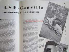 Moottori-urheilu 1960 nr. 6 -mm. IC-350 moottoripyörä, Kiwa -175 moottoripyörä, Morris 1000 Van pakettiauto, Husqarvana 175 ksm Silverpilen, BSA Clubmans 500