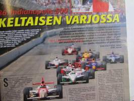 Vauhdin Maailma 2002 nr 6 -mm. Formula 1 Espanja, Itävalta &amp; Monaco, Indy 500, Rata-SM Ahvenisto &amp; Motopark, Kuorma-autojen EM Espanja &amp; Italia, Ralli-MM