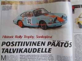 Vauhdin Maailma 2002 nr 4 -mm. Ralli-mm Korsika &amp; Kataloniua, Ralli-SM Nilsiä, Ralli-SM Nuoret &amp; Lady Cup Saarijärvi, F-ryhmän Cup, Kangasniemi, Historic Rally