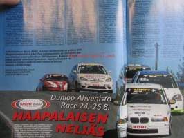 Vauhdin Maailma 2002 nr 10 -mm. WRC-autojen tulevaisuus, Ralli-SM Uusikaupunki, Ralli-MM Saksa, F-Cup Laihia, Historic Rally Trophy Naantali, Formula 1 Unkari &amp;