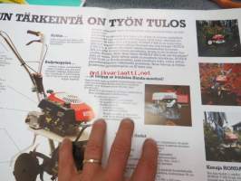 Honda F-200 D (F-600 S, F-800 S) puutarhajyrsin / puutarhatraktori -myyntiesite